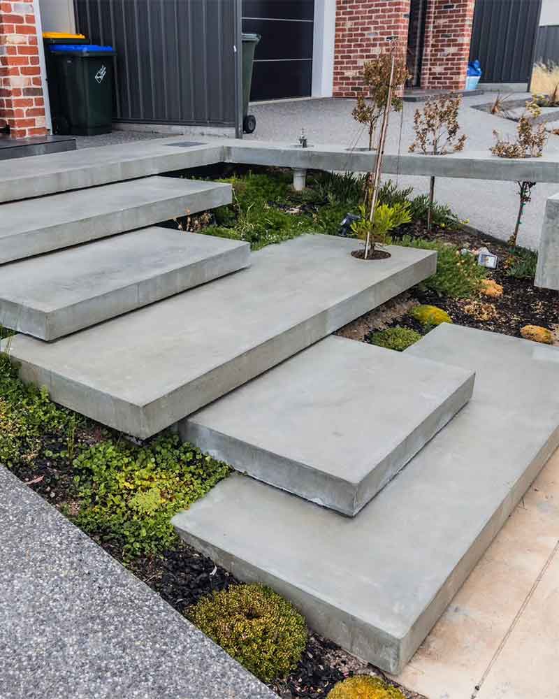 Architectural concrete project on the Gold Coast