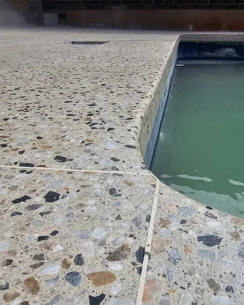 Honed Concrete in Gold Coast